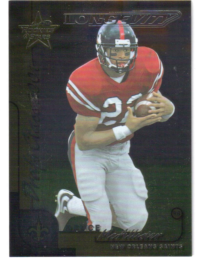 2000 Leaf Rookies and Stars Longevity #307 Deuce McAllister