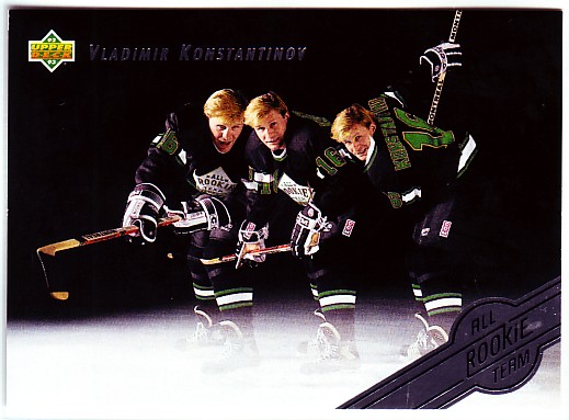 1992-93 Upper Deck All-Rookie Team #AR5 Vladimir Konstantinov