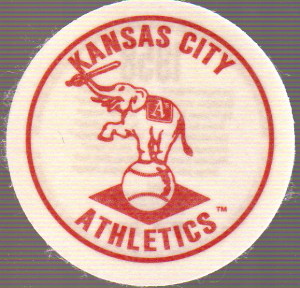 2007 Topps Heritage Felt Logos #KCA Kansas City Athletics