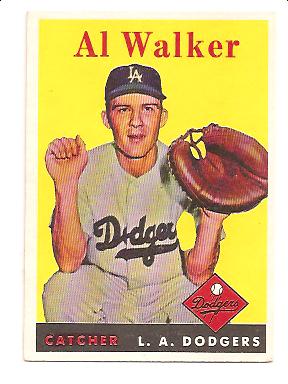 1958 Topps #203 Al Walker