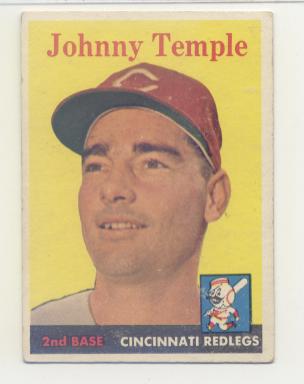 1958 Topps #205 Johnny Temple