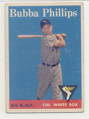 1958 Topps #212 Bubba Phillips