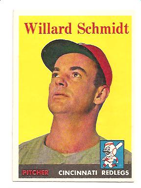 1958 Topps #214 Willard Schmidt
