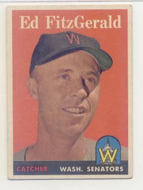 1958 Topps #236 Ed Fitzgerald