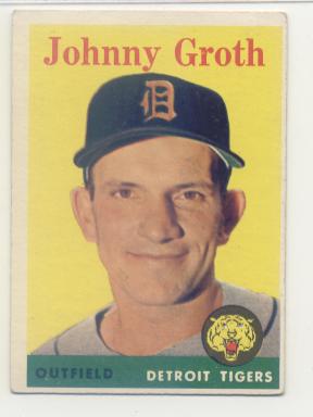 1958 Topps #262 Johnny Groth