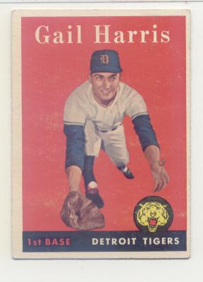 1958 Topps #309 Gail Harris