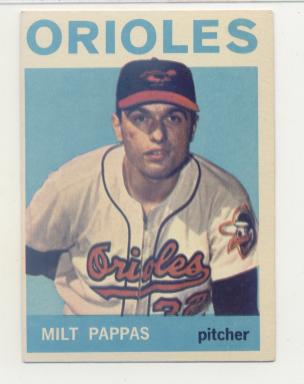 1964 Topps #45 Milt Pappas