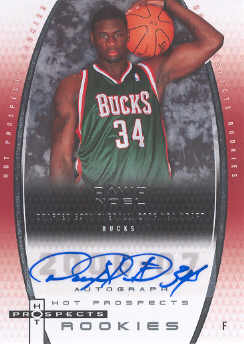 2006-07 Fleer Hot Prospects #93 David Noel AU RC