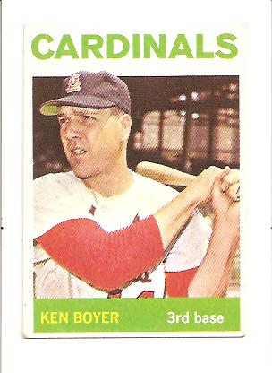 1964 Topps #160 Ken Boyer