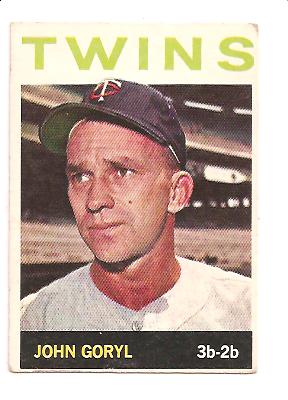 1964 Topps #194 John Goryl
