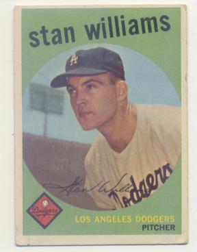 1959 Topps #53 Stan Williams RC