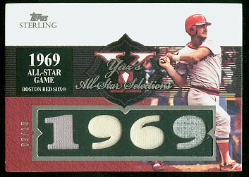 2006 Topps Sterling Moments Relics #CYAS6 Carl Yastrzemski 1969