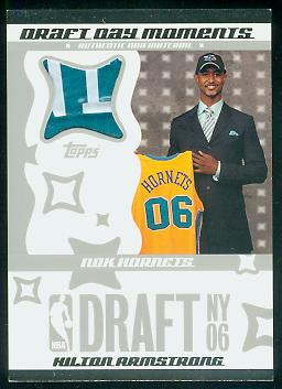 2006-07 Topps Big Game Draft Day Moments Ball #HA Hilton Armstrong