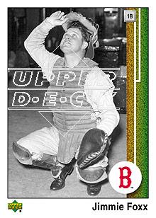 2007 Upper Deck 1989 Reprints #JF Jimmie Foxx