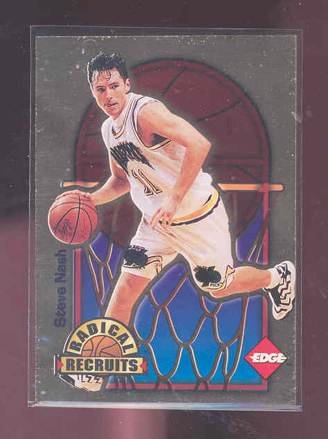 1996 Collector's Edge Radical Recruits Gold #14 Steve Nash