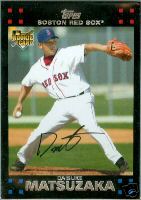 2007 Red Sox Topps #BOS1 Daisuke Matsuzaka