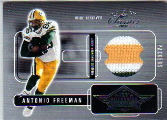 2002 Donruss Classics New Millennium Classics Jerseys #NM11 Antonio Freeman/500