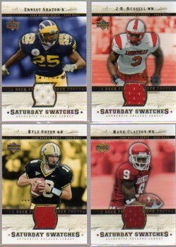 2005 Upper Deck Rookie Debut Saturday Swatches Limited #SAMC Mark Clayton