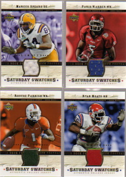 2005 Upper Deck Rookie Debut Saturday Swatches Limited #SARP Roscoe Parrish