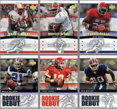 2005 Upper Deck Rookie Debut Gold Spectrum #12 Eric Moulds