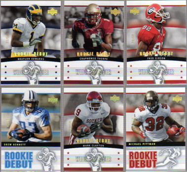 2005 Upper Deck Rookie Debut Gold Spectrum #115 Mark Clayton