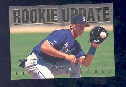 1995 Fleer Update Rookie Update #9 Alex Rodriguez