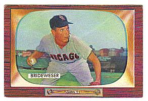 1955 Bowman #151 Jim Brideweser