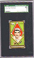 1911 T205 Gold Border #190 Ira Thomas