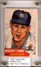 1953 Topps #207 Whitey Ford