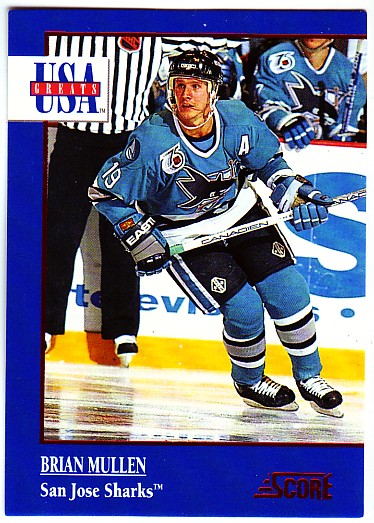 1992-93 Score USA Greats #12 Brian Mullen