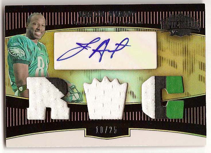 2006 Topps Triple Threads Gold #120 Jason Avant JSY AU