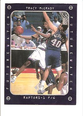1997-98 SP Authentic #166 Tracy McGrady FW RC