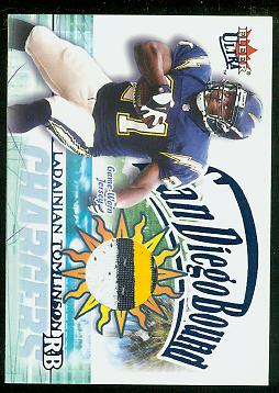 2002 Ultra San Diego Bound Memorabilia #12 LaDainian Tomlinson