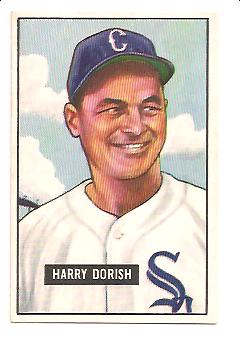 1951 Bowman #266 Harry Dorish RC