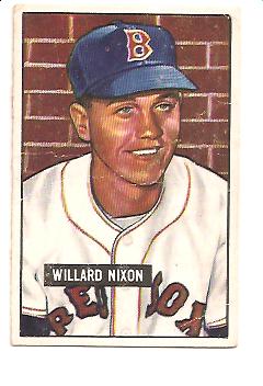 1951 Bowman #270 Willard Nixon RC