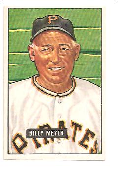 1951 Bowman #272 Billy Meyer MG RC