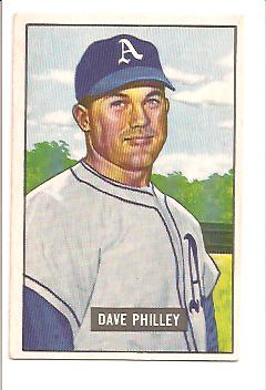 1951 Bowman #297 Dave Philley