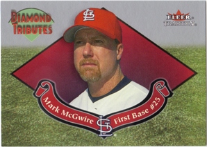 2002 Fleer Tradition Diamond Tributes #5 Mark McGwire