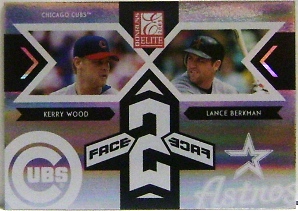 2005 Donruss Elite Face 2 Face #11 K.Wood/L.Berkman