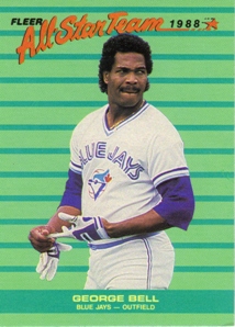 1988 Fleer All-Stars #5 George Bell