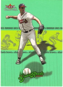 2002 Fleer Tradition Grass Roots #4 Greg Maddux