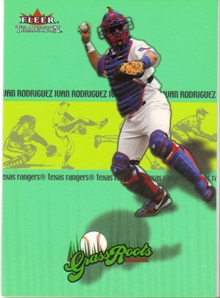 2002 Fleer Tradition Grass Roots #5 Ivan Rodriguez
