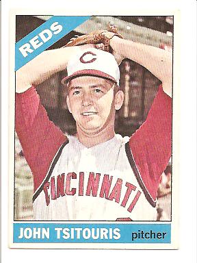 1966 Topps #12 John Tsitouris