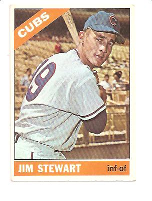 1966 Topps #63 Jim Stewart