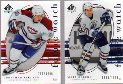 2005-06 SP Authentic #260 Matt Greene RC