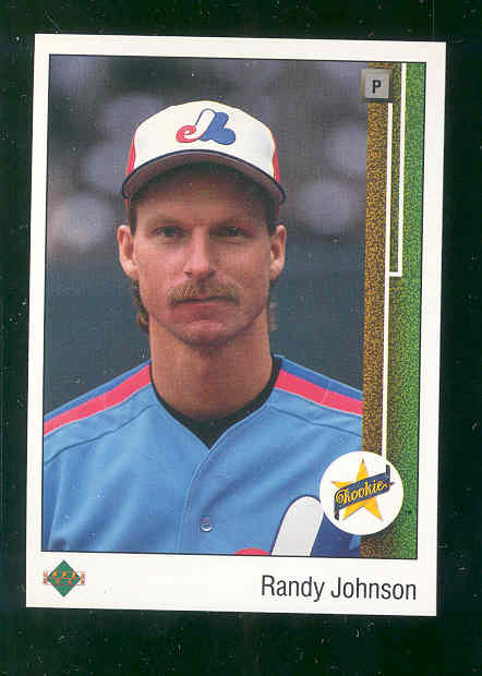 1989 Upper Deck #25 Randy Johnson RC