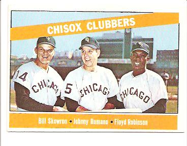 1966 Topps #199 ChiSox Clubbers/Bill Skowron/Johnny Romano/Floyd Robinson
