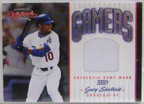 2002 Donruss Originals Gamers #19 Gary Sheffield/500