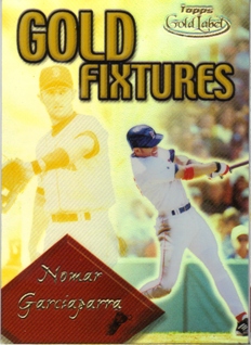 2001 Topps Gold Label Gold Fixtures #GF4 Nomar Garciaparra