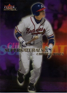 2000 Fleer Mystique Supernaturals #S2 Chipper Jones